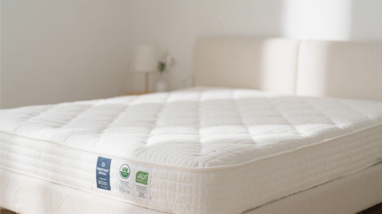 Non-toxic mattress with organic certifications