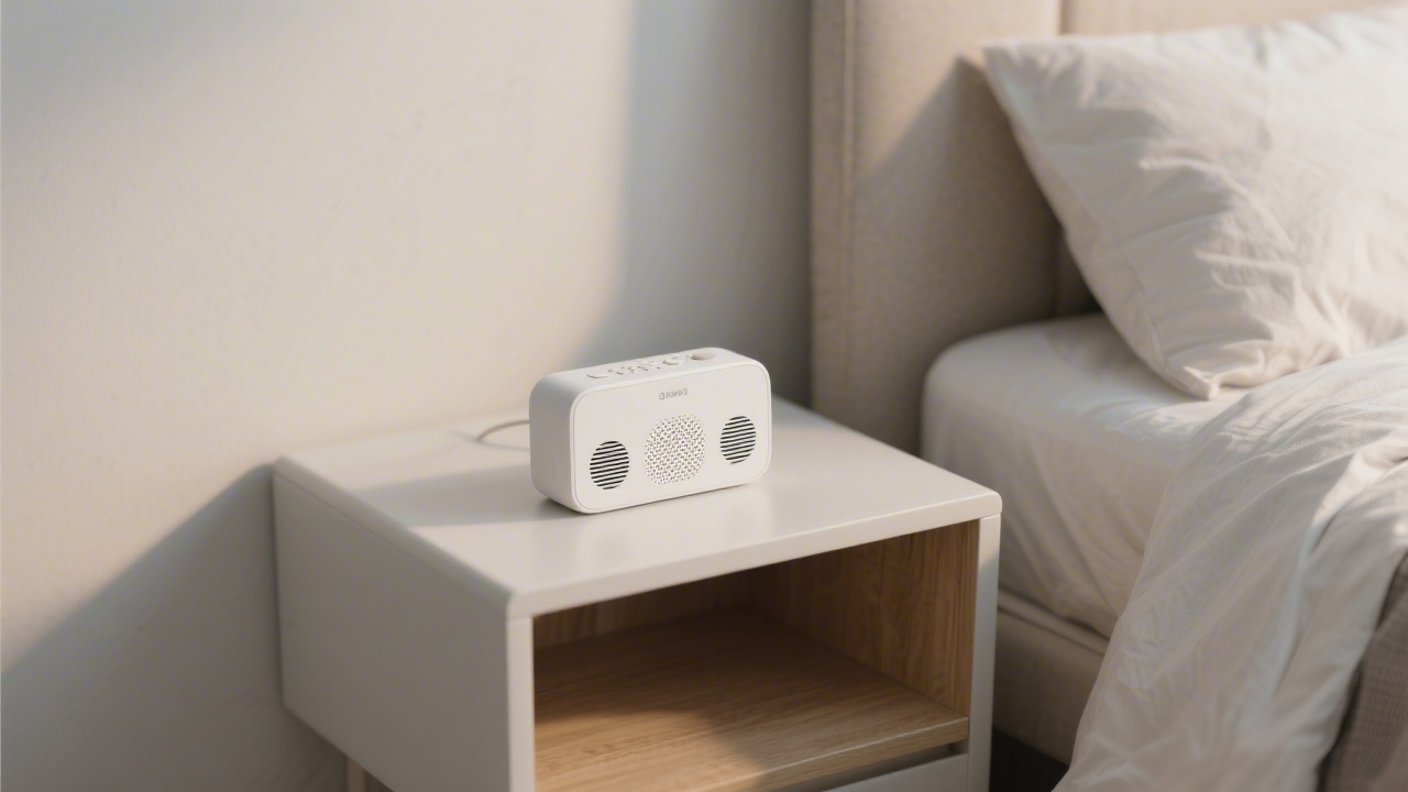 Best white noise machine on nightstand for sleep