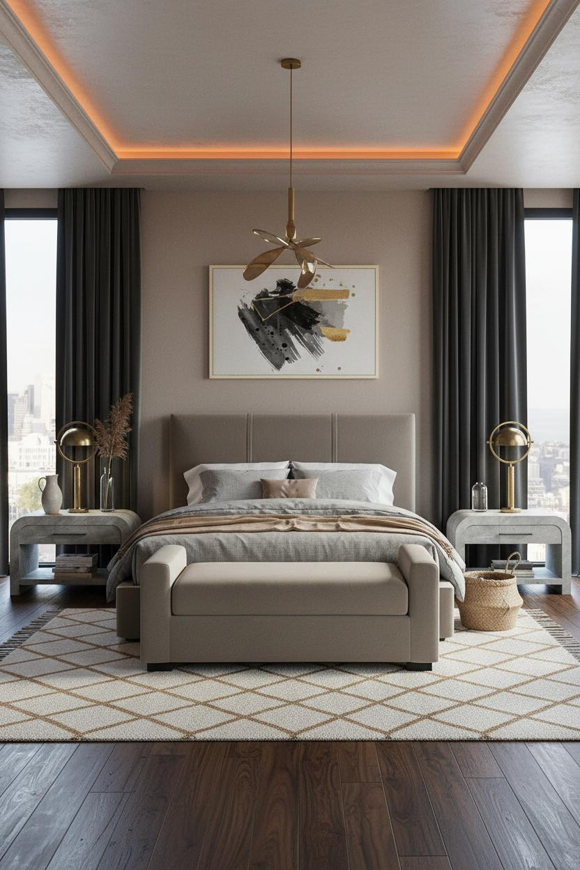 Classic Bedroom Quiet Luxury Master Design