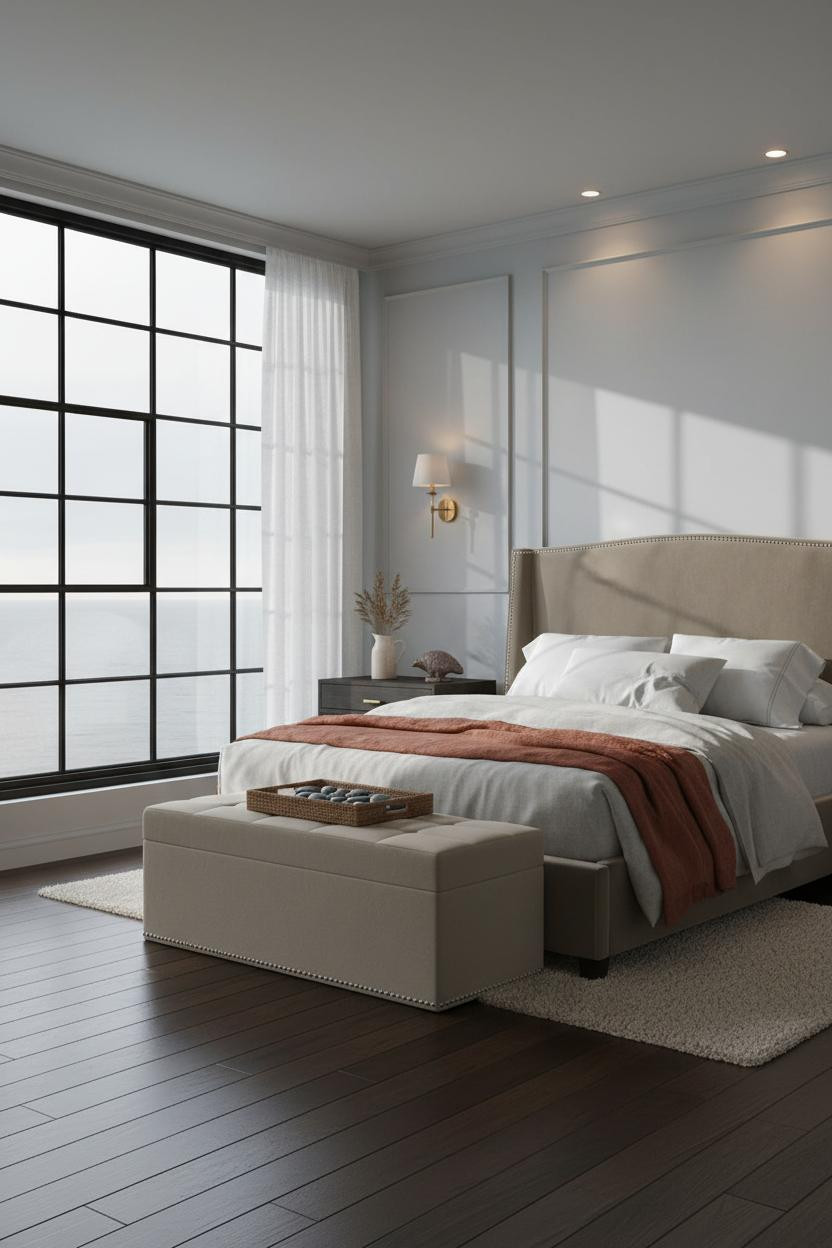Coastal Bedroom Beach Vibe Design