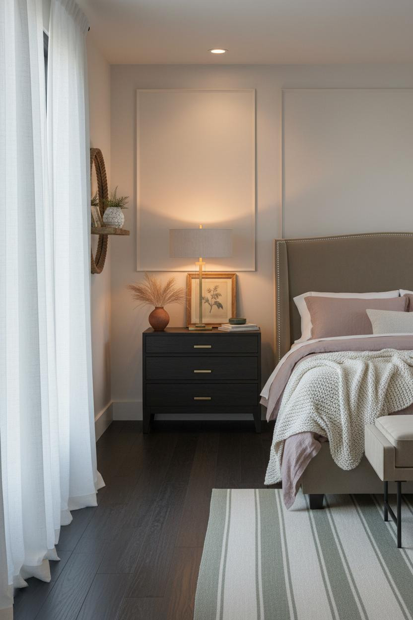 Coastal Grandma Bedroom Board and Batten