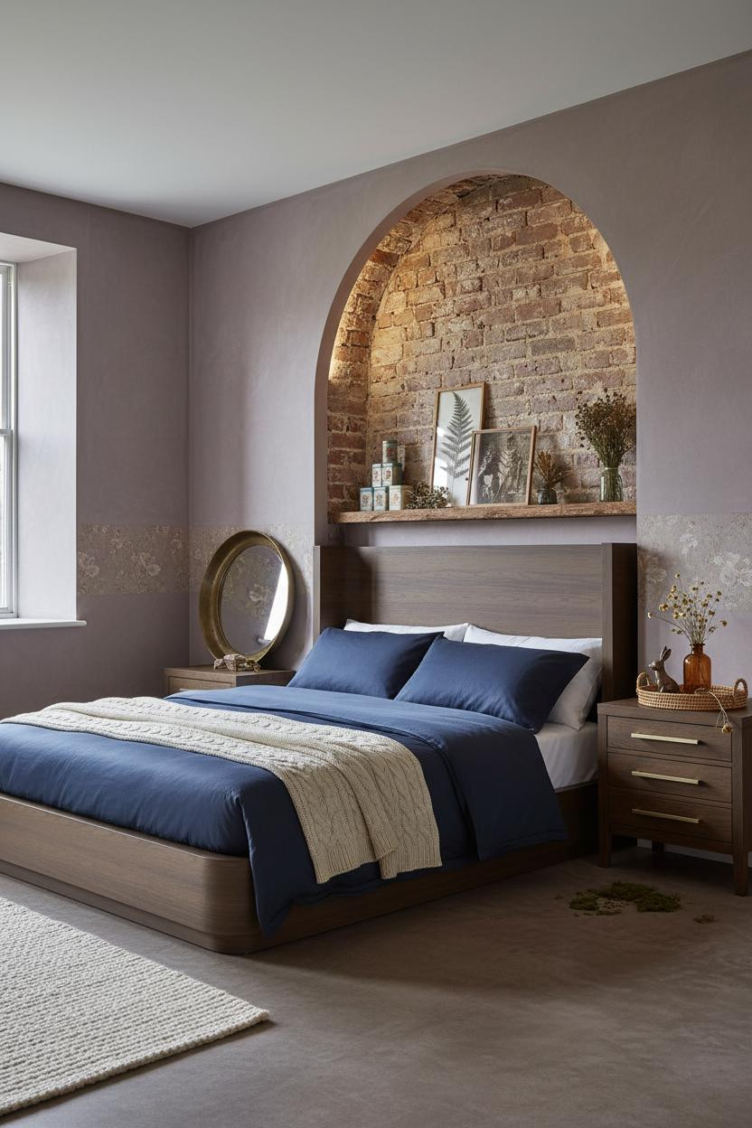 Cottagecore Bedroom Vintage Botanical Alcove