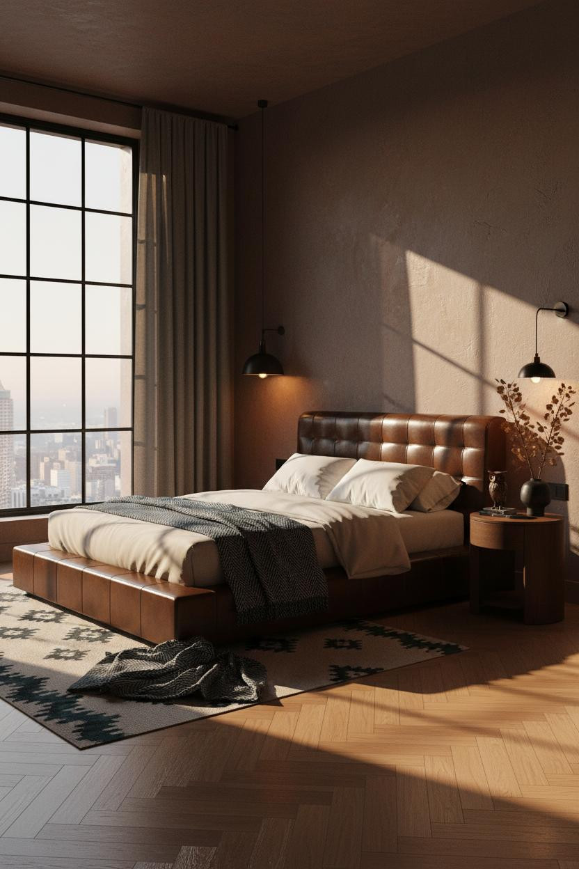 Dark Maximalist Bedroom Moody Eclectic Decor