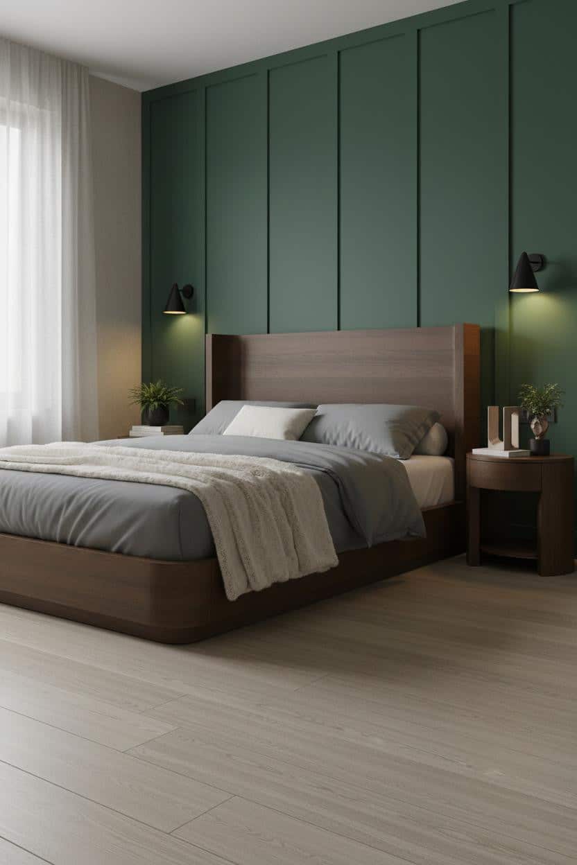 Earthy Luxury Bedroom Japandi Design