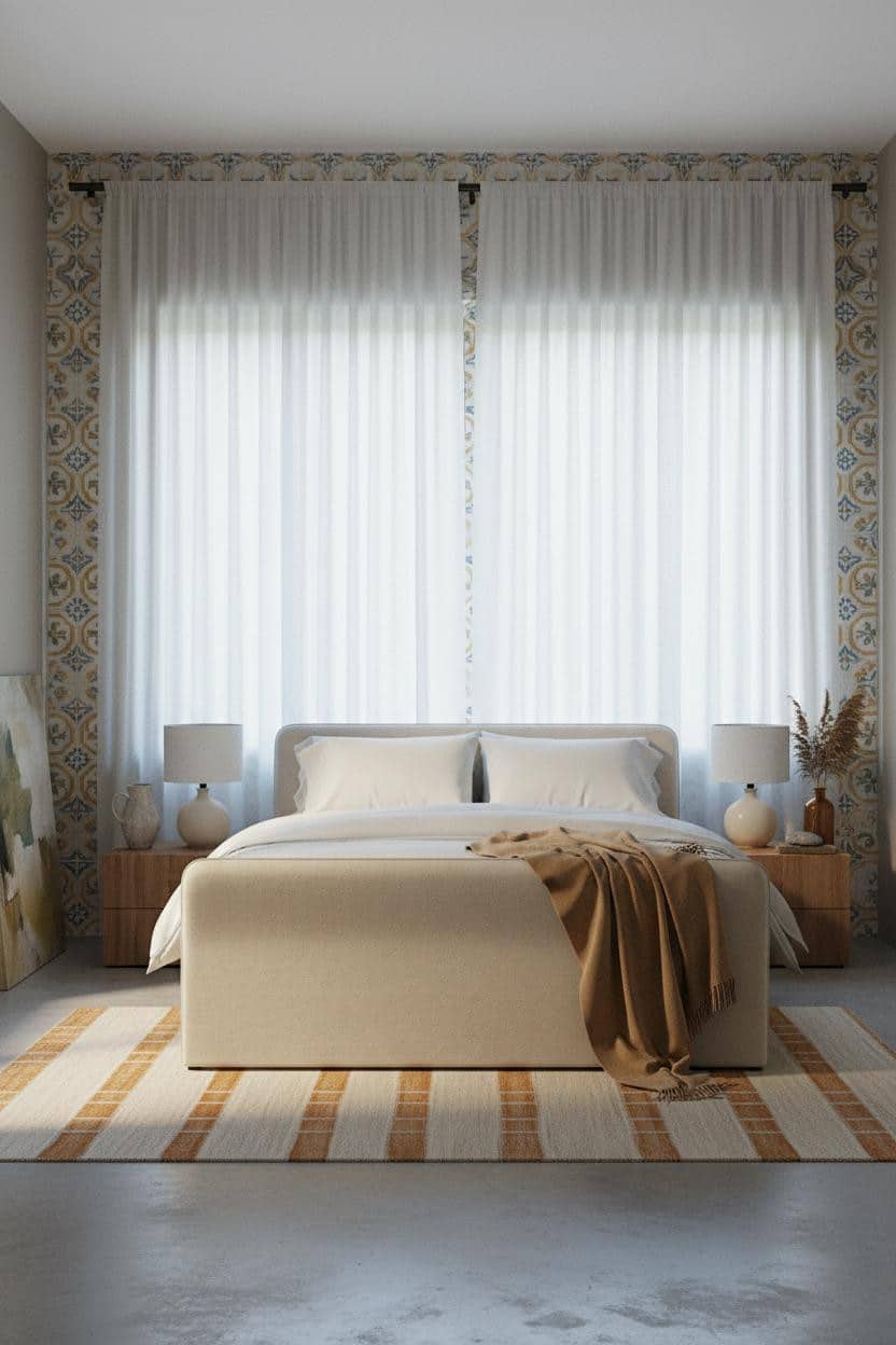 Earthy Luxury Bedroom Warm Minimalist