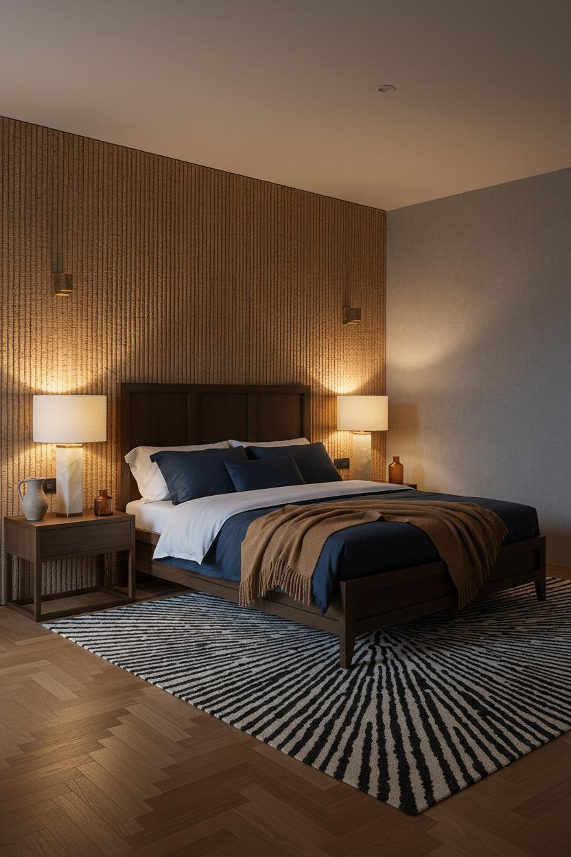 Earthy Luxury Bedroom Warm Minimalist