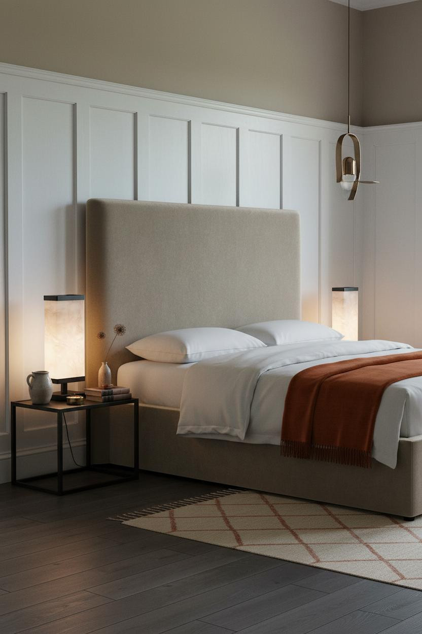 English Bedroom Classic Victorian Board And Batten Design