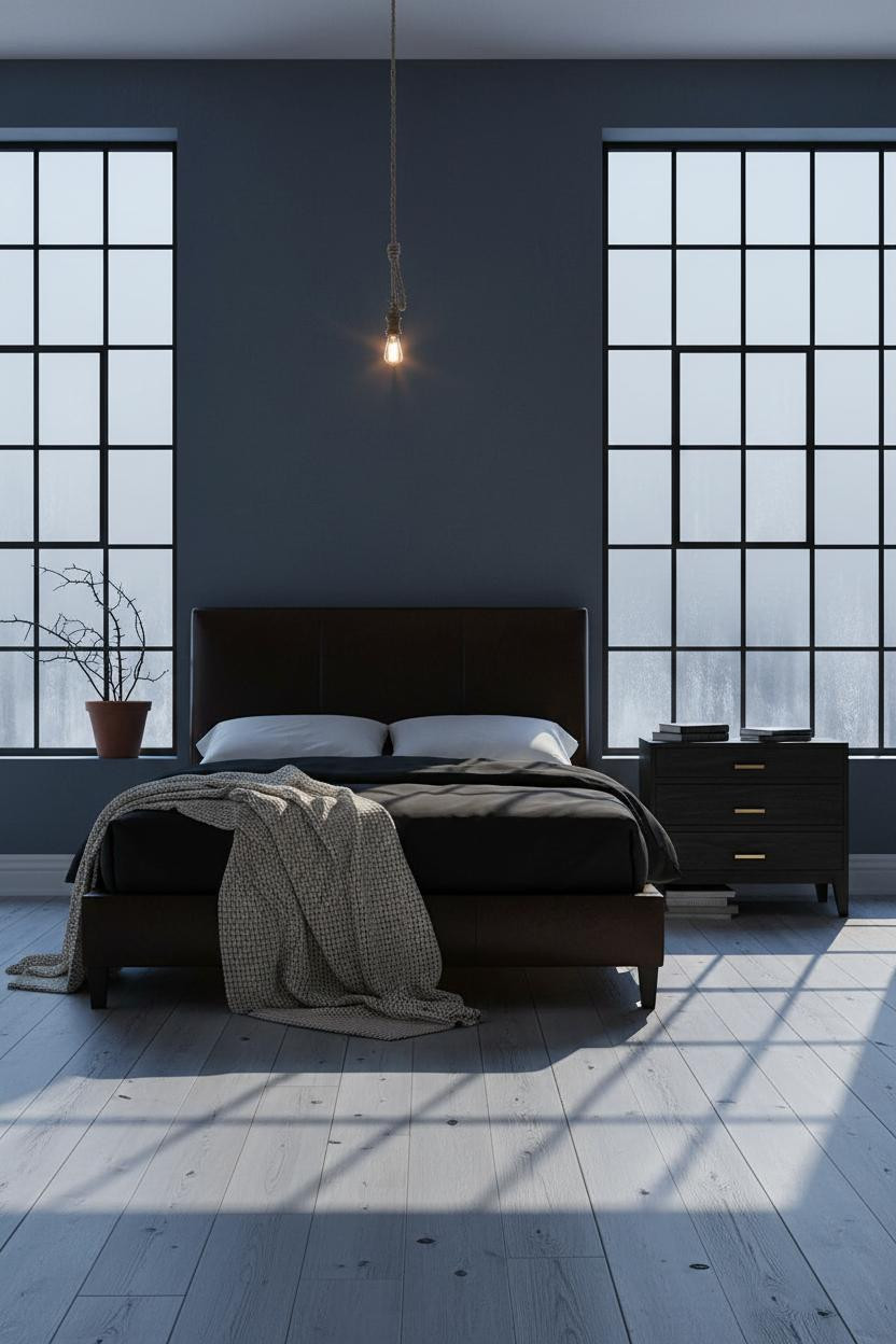 Grunge Bedroom Industrial Window Aesthetic