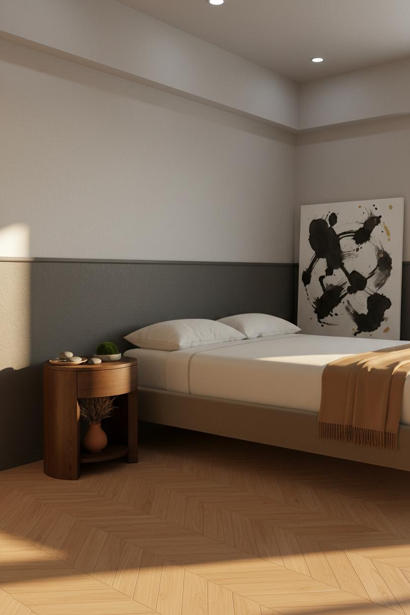 Japanese Studio Apartment Minimal Layout