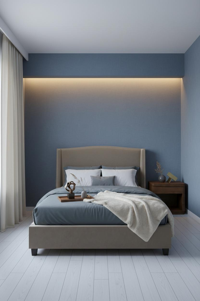 Japanese Studio Apartment Zen Cove Lighting