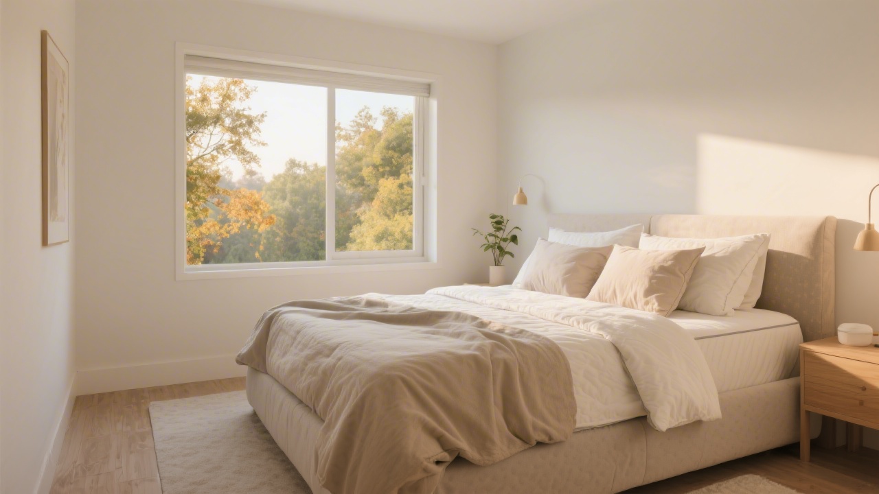 Comfortable bedroom setup for Labor Day mattress sales season