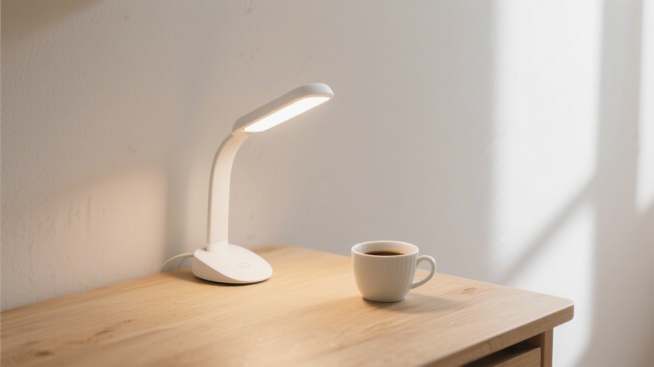 10000 lux light therapy box for SAD and circadian rhythm reset on a desk