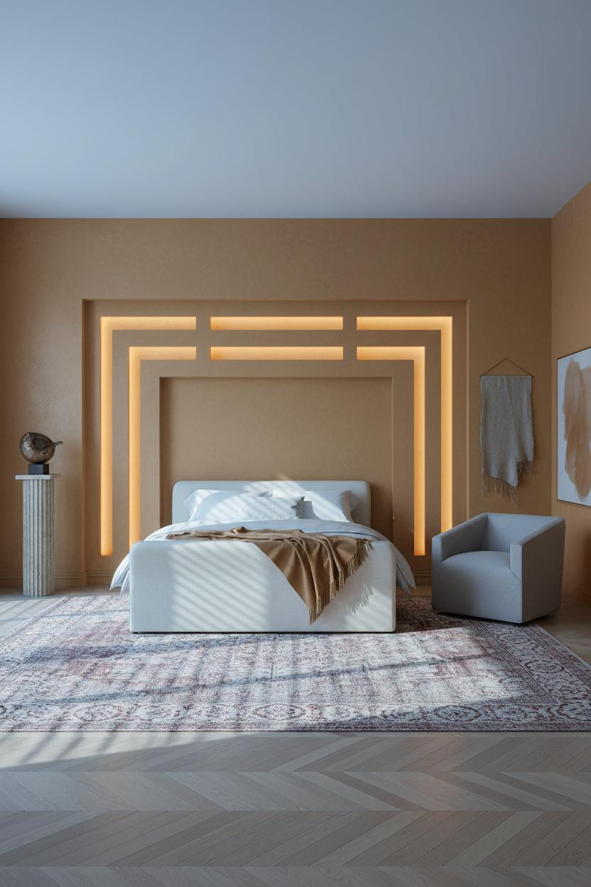 Luxury Bedroom Interior Design Art Deco