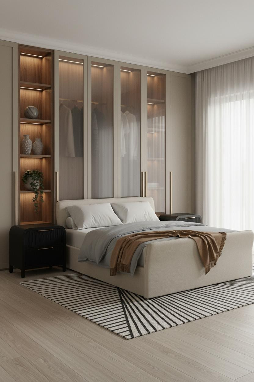 Luxury Wardrobe Design Bedroom Integrated System