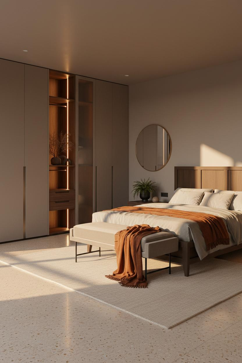 Luxury Wardrobe Design Bedroom Japandi