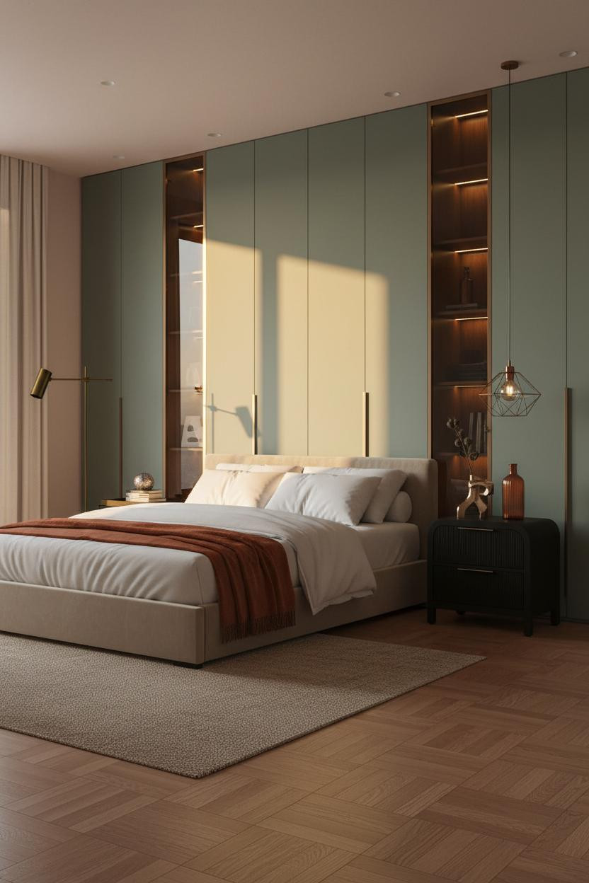 Luxury Wardrobe Design Bedroom Modern MCM