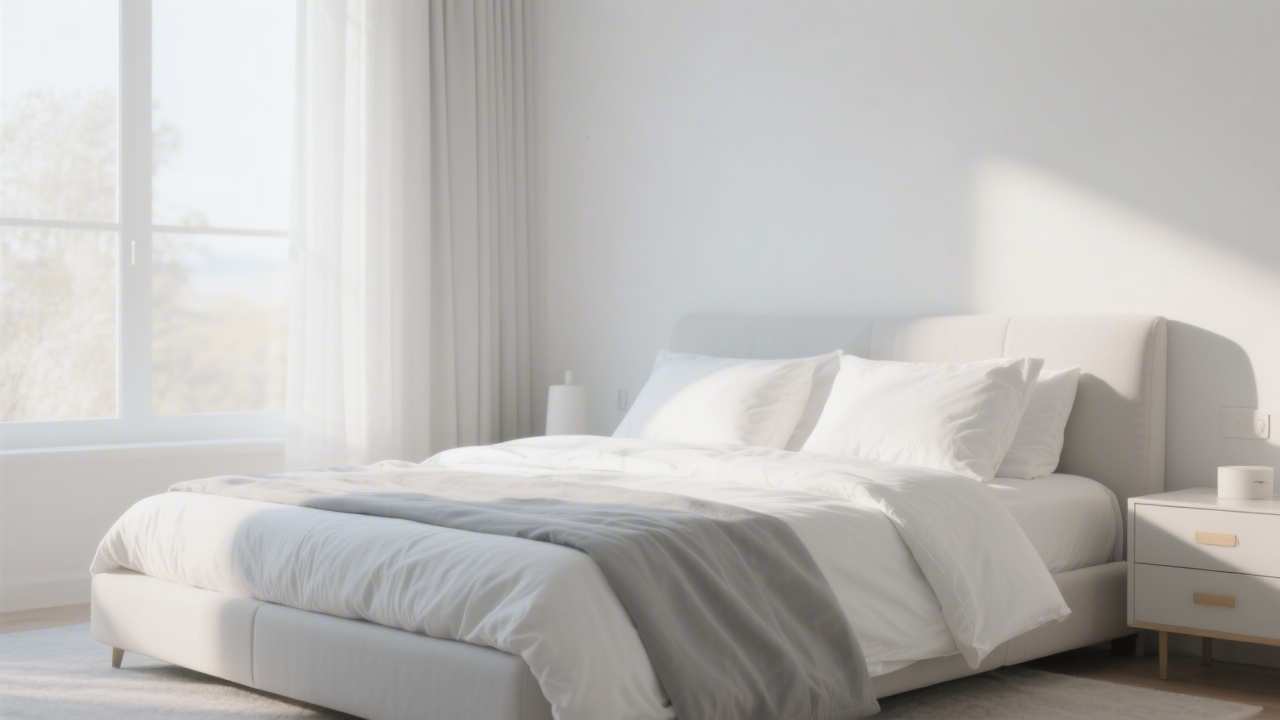 Premium mattress setup ideal for nurse recovery sleep