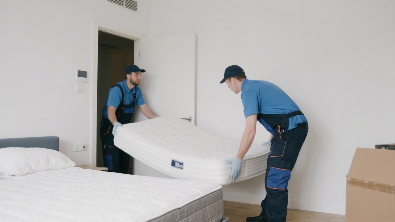 Mattress return pickup at home