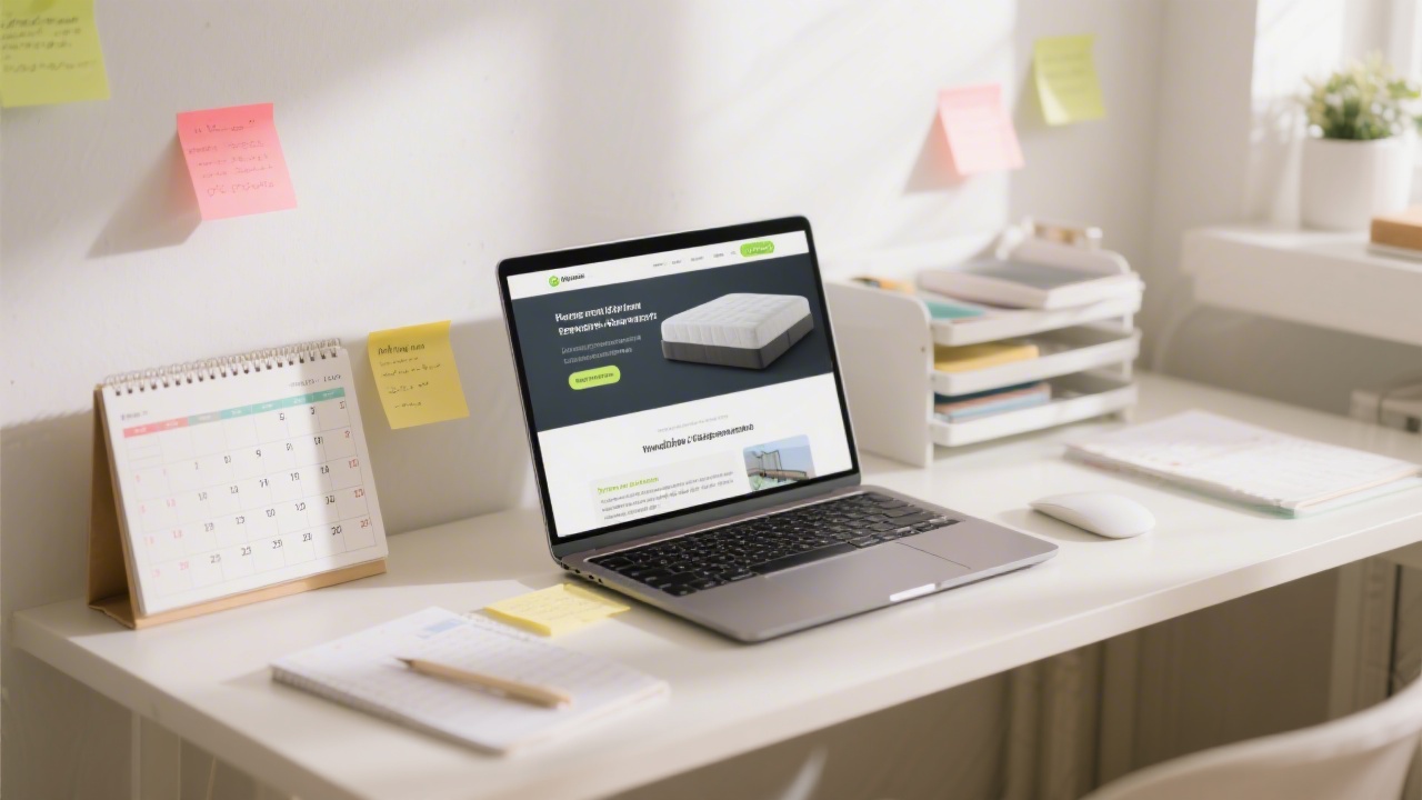 Mattress shopping timeline planning process