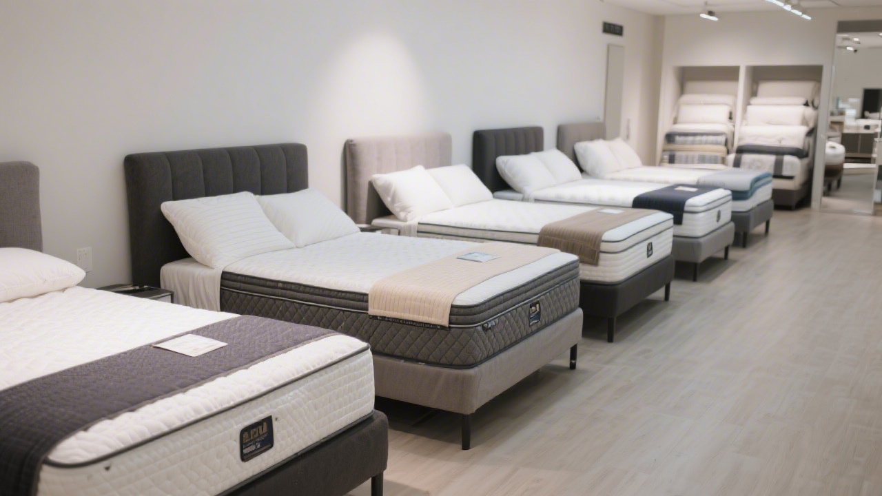 Mattress topper comparison showing memory foam, latex, and down options