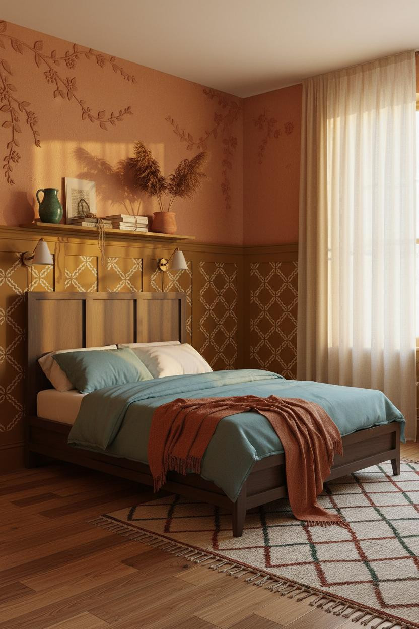 Maximalist Bedroom Funky Eclectic Boho Layers