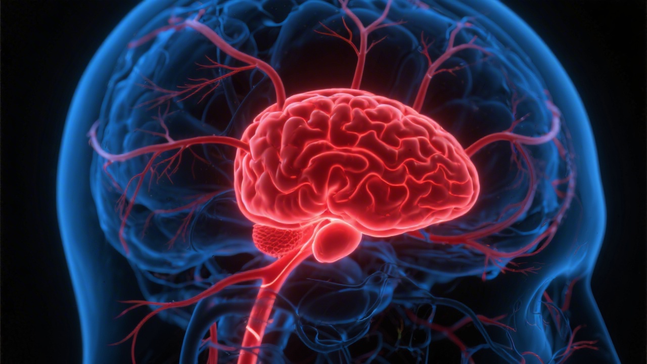 Amygdala highlighted in the human limbic system