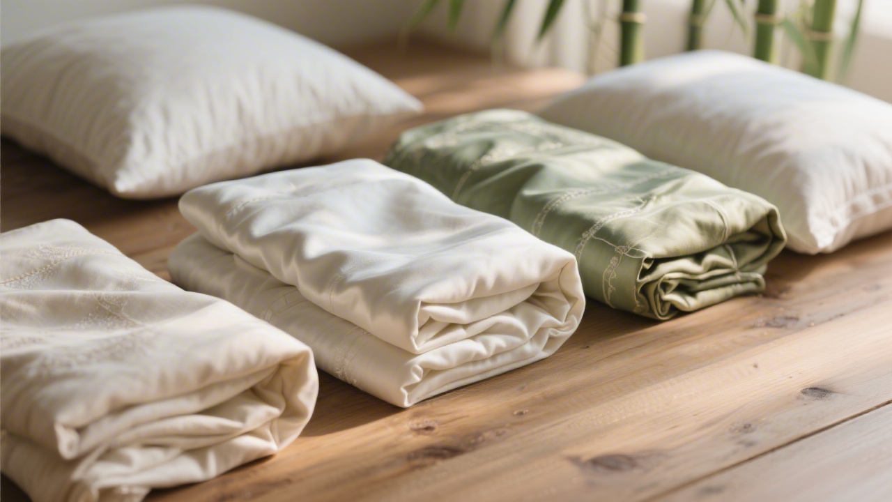 Different pillowcase materials compared silk cotton bamboo lyocell