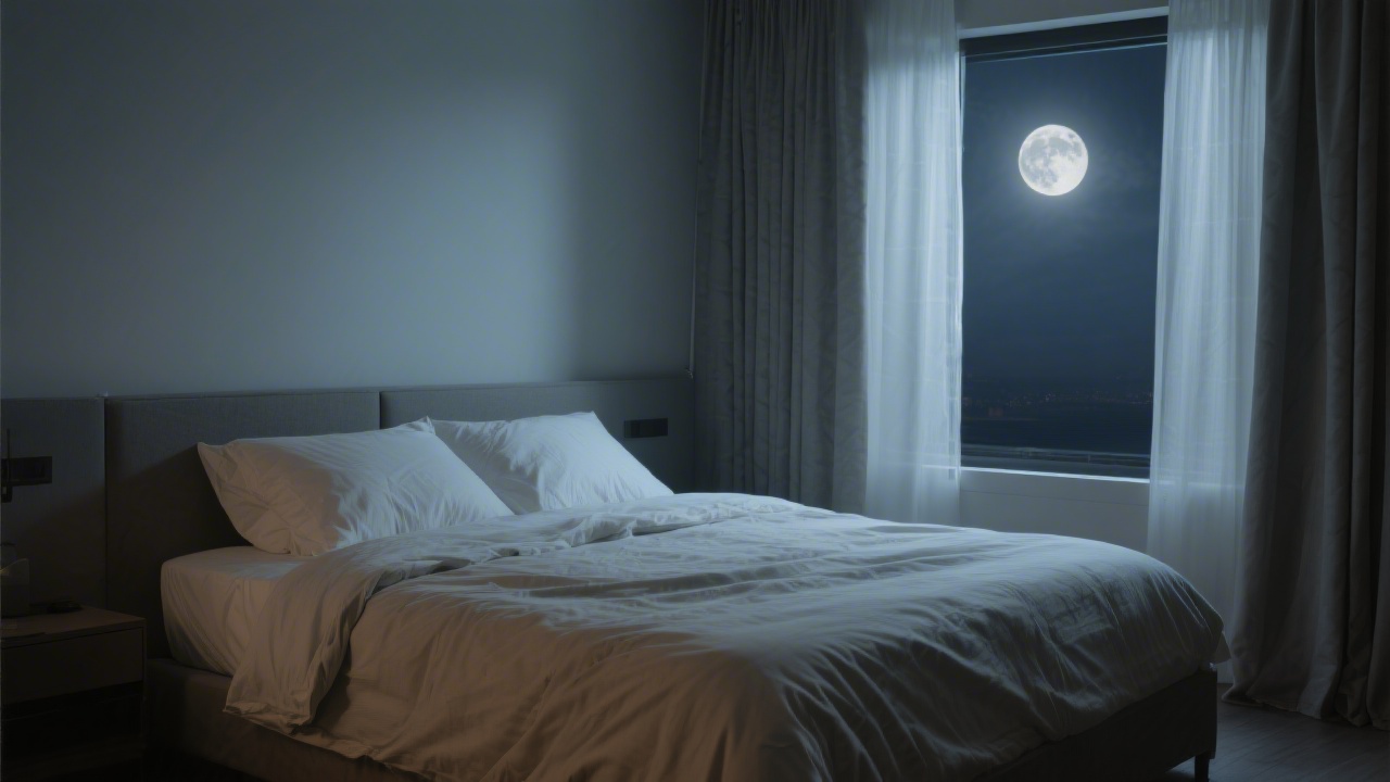 Bedroom environment for managing bipolar disorder sleep disruption