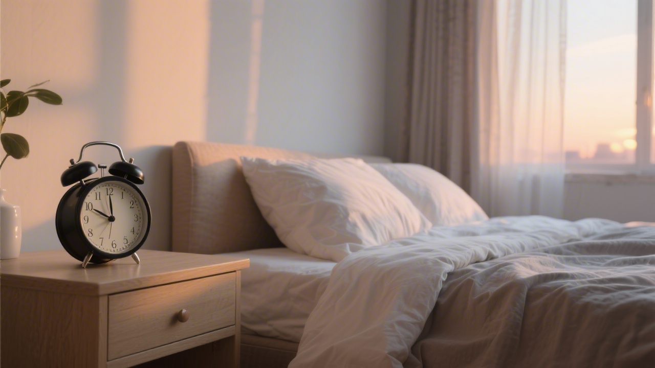 Bedroom adjusting to daylight saving time change