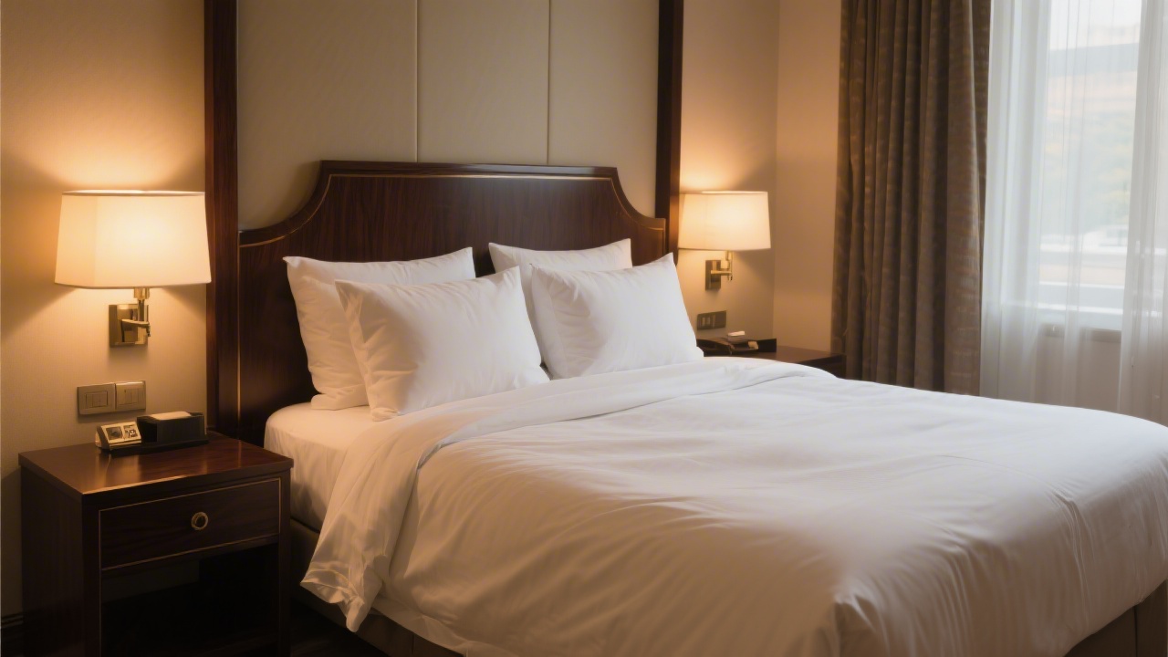 DoubleTree by Hilton hotel bedroom mattress and bedding