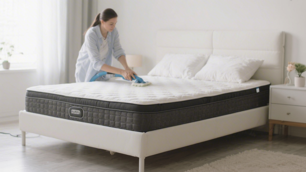How to clean a mattress step by step — vacuum and cleaning supplies
