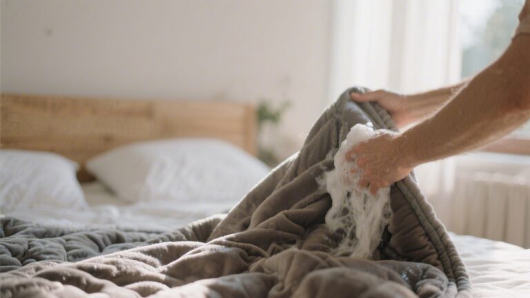 How to Wash a Weighted Blanket — Complete Care Guide