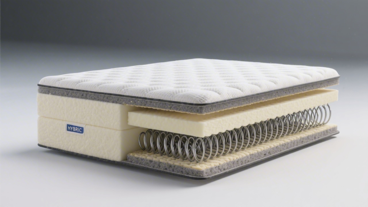 Hybrid vs traditional innerspring mattress construction comparison