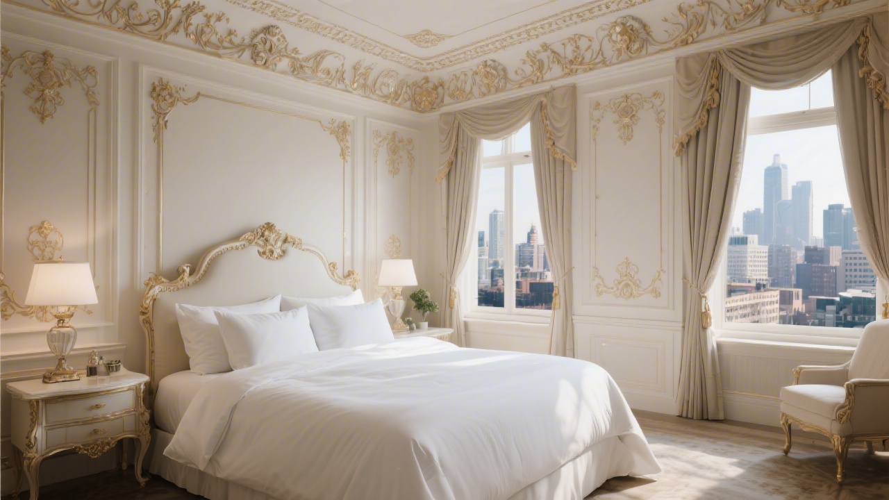 InterContinental Hotels luxury bedroom mattress and bedding setup