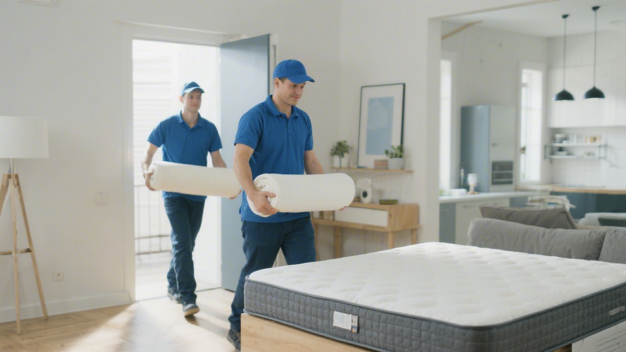 Mattress delivery options — box vs white-glove vs pickup