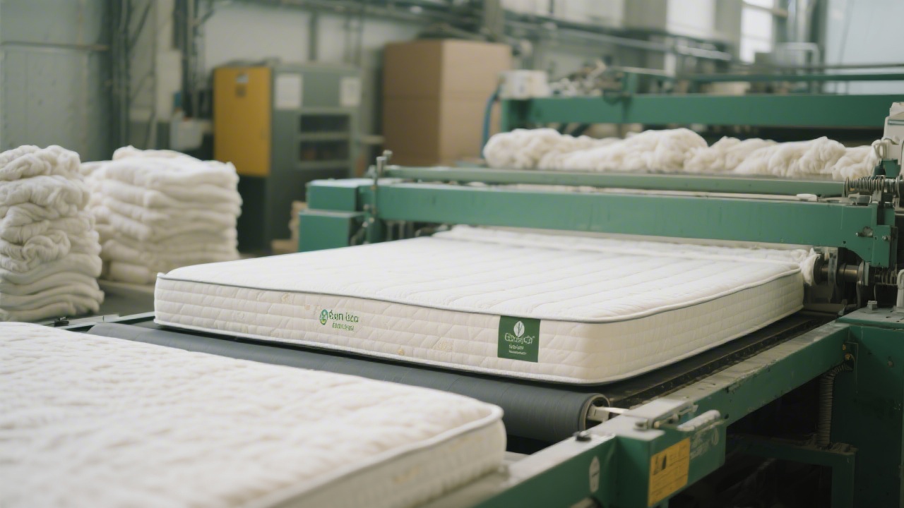 Sustainable mattress materials and environmental lifecycle assessment