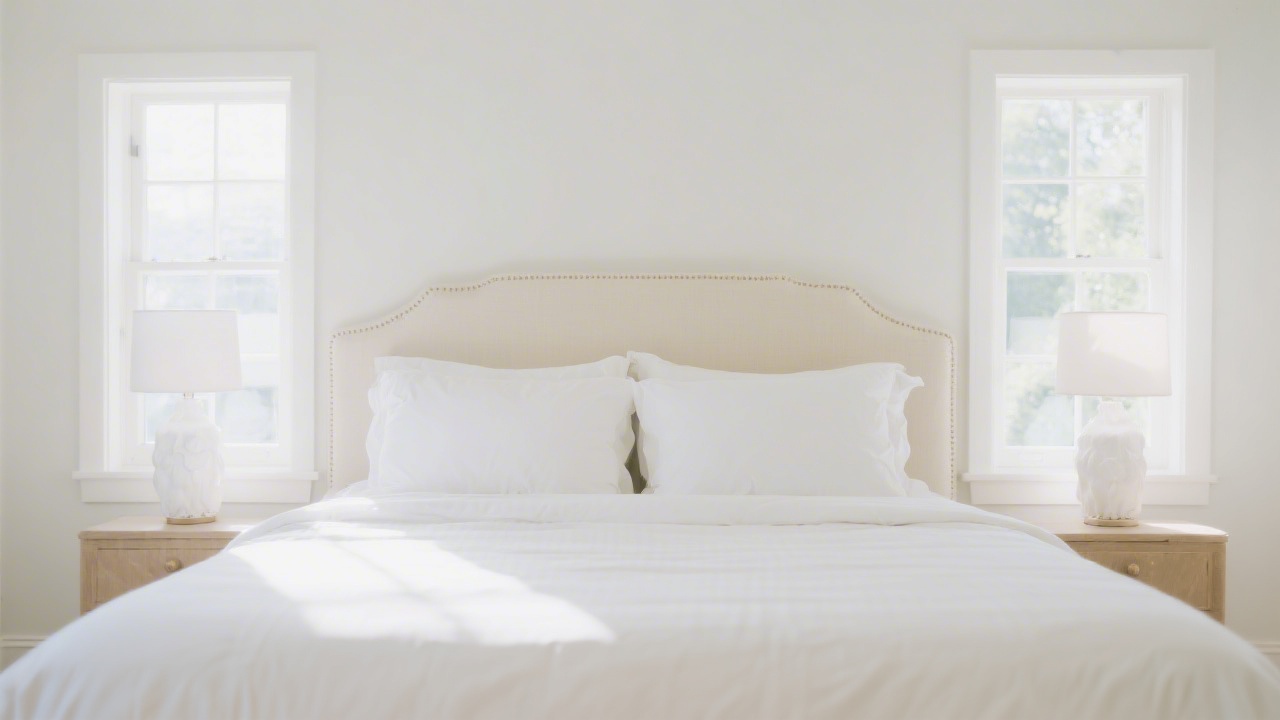 Elegant king bed with two pillows — best mattress for newlyweds 2026