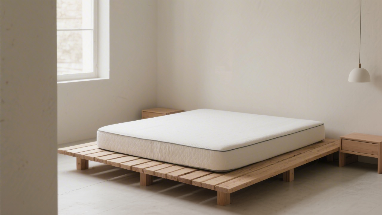 Mattress on floor setup