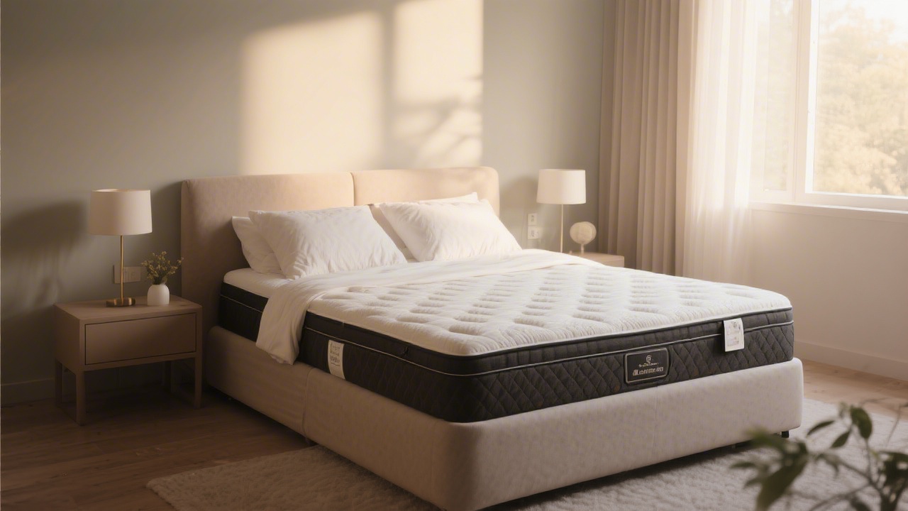 Premium mattress in a well-lit bedroom — mattress trial period guide