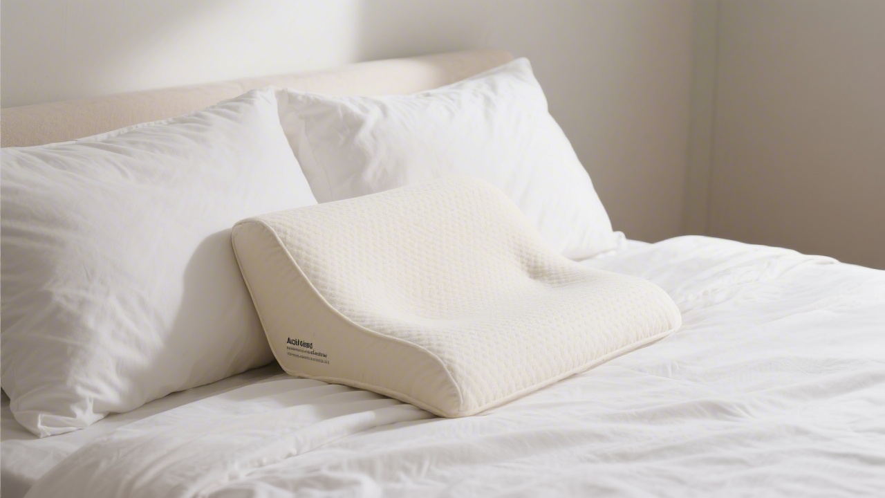 Wedge pillow for acid reflux showing proper elevation angle