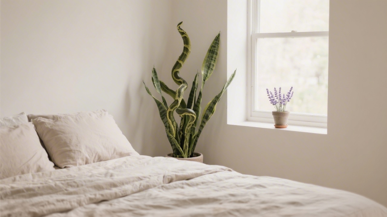 Bedroom plants for better sleep