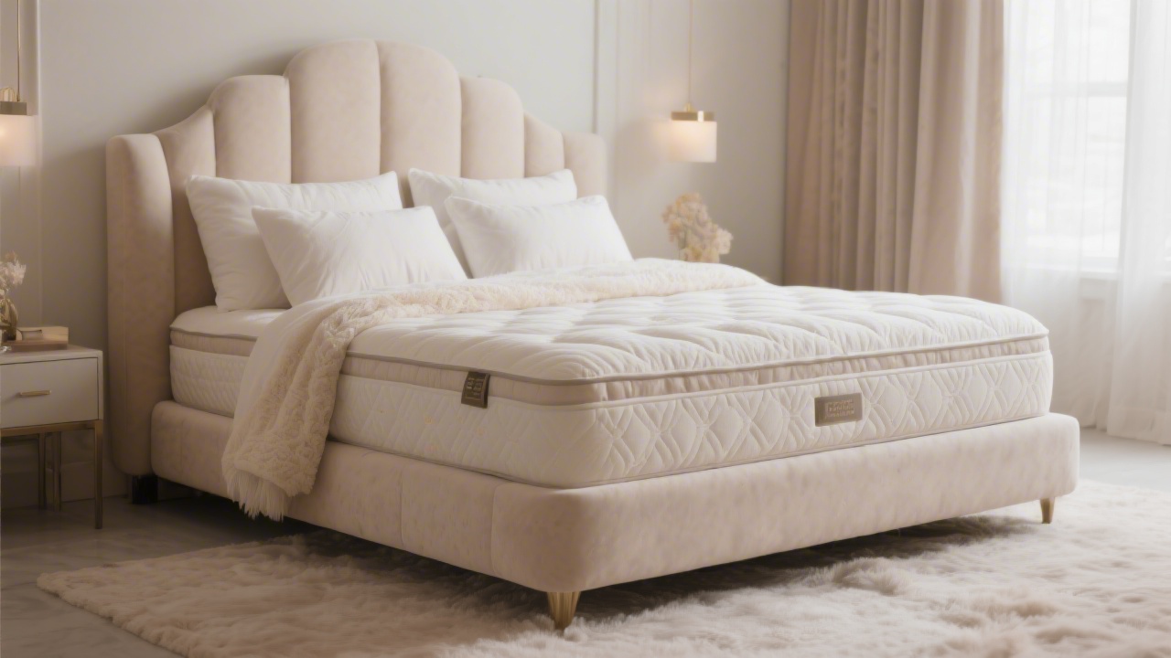 Plush mattress with thick pillow top for side sleepers