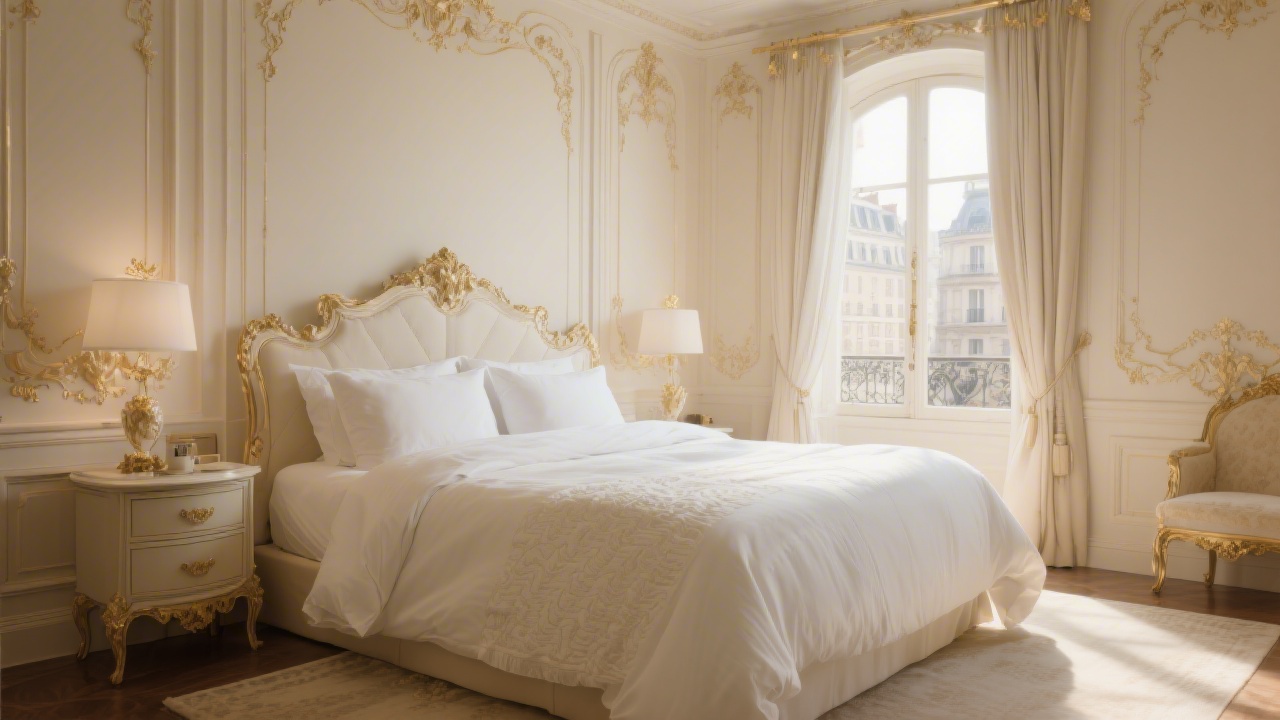 Sofitel French luxury hotel bedroom mattress and bedding