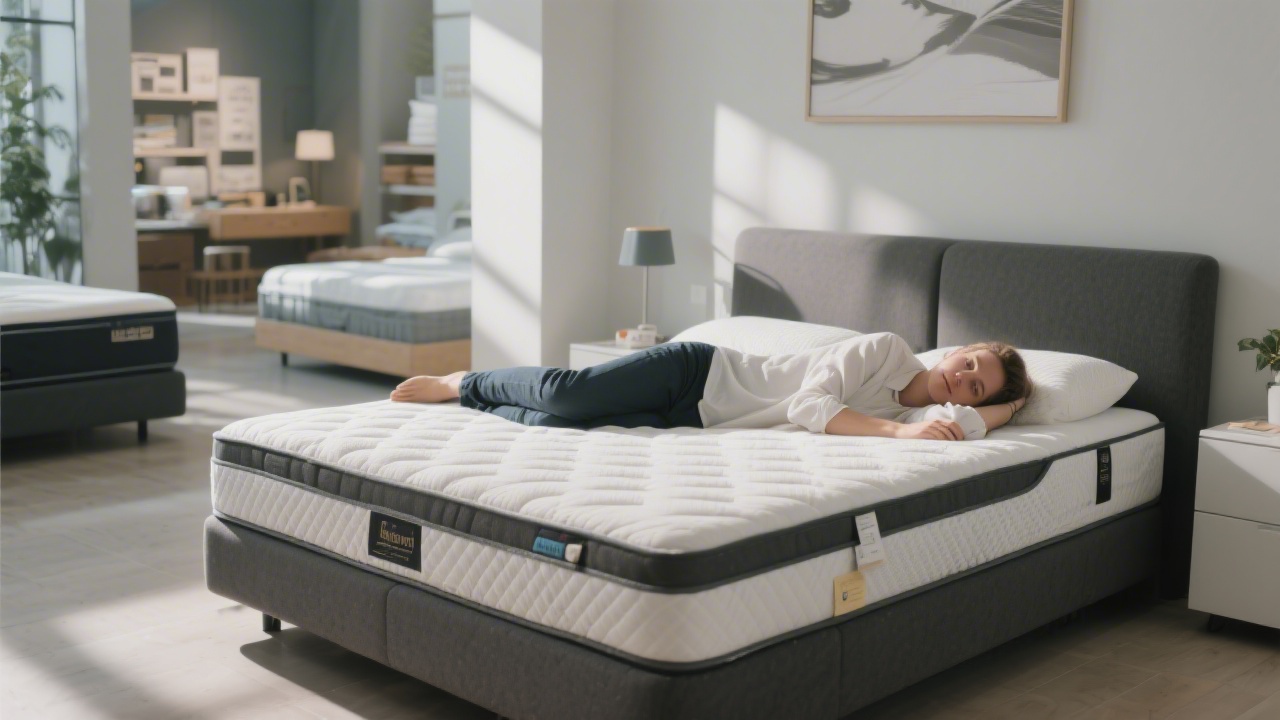 How to properly test a mattress in store