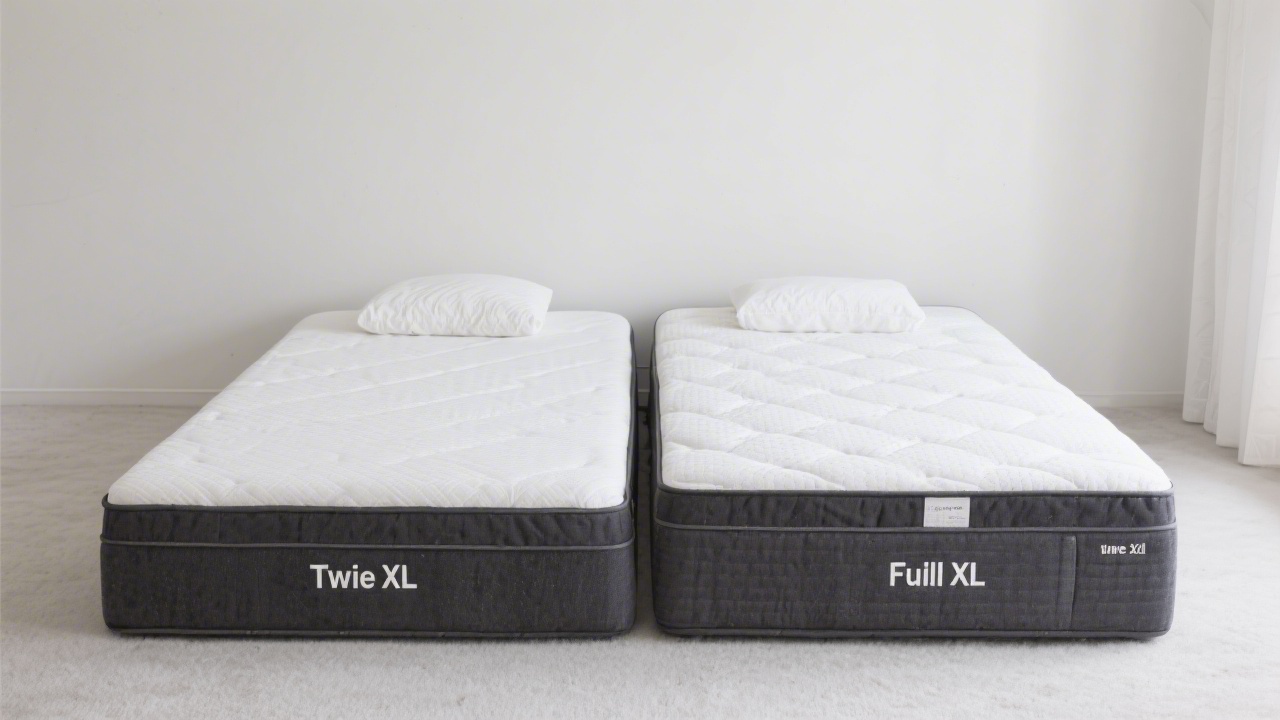 Twin XL vs Full mattress size comparison