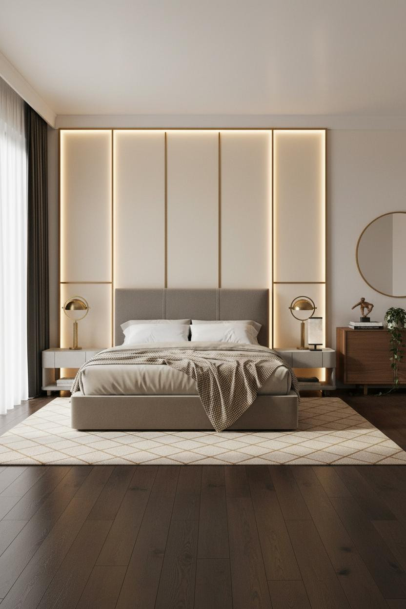 Modern Luxury Bedroom Master Suite Design