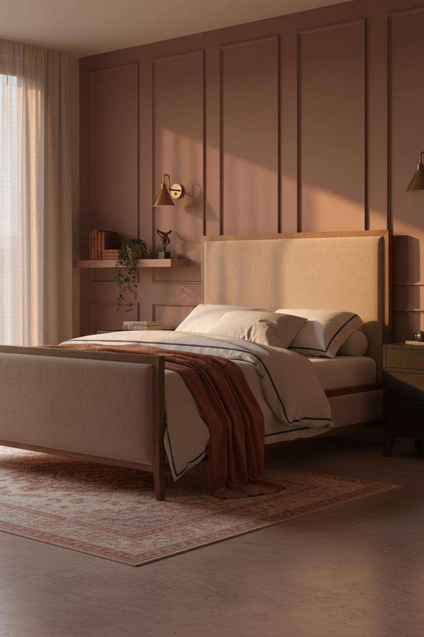 Moody Pink Bedroom Dark Feminine Aesthetic