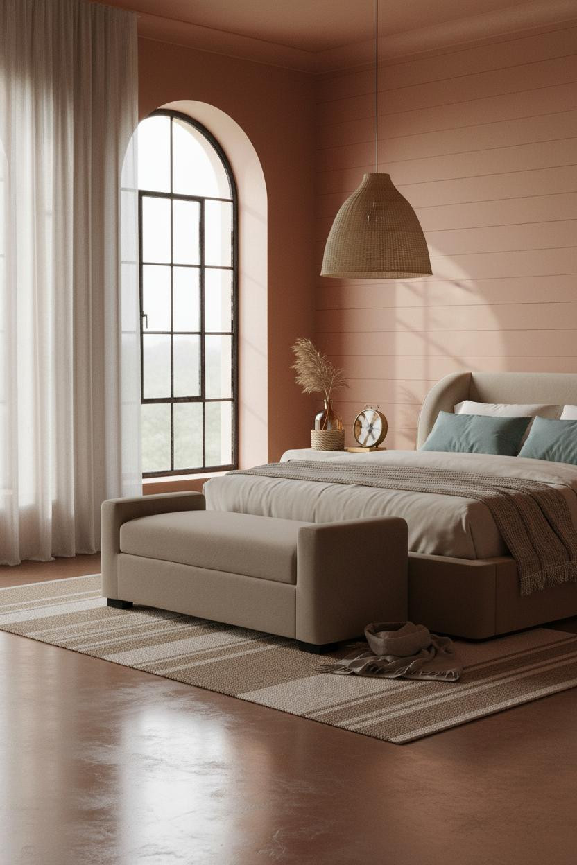 Nautical Bedroom Porthole Window Coastal