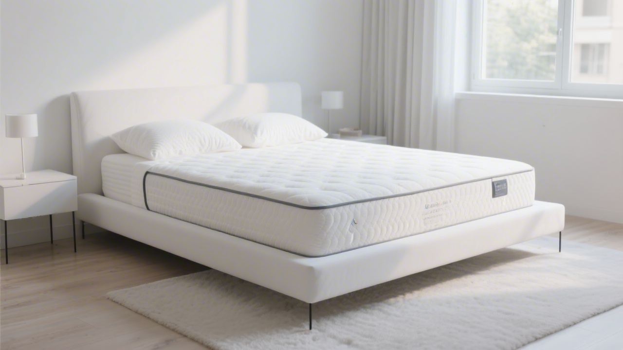 Nectar Premier memory foam mattress on platform bed in modern bedroom