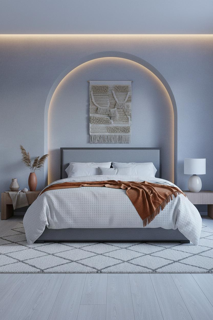 Neutral Bedroom Warm Organic Modern Master